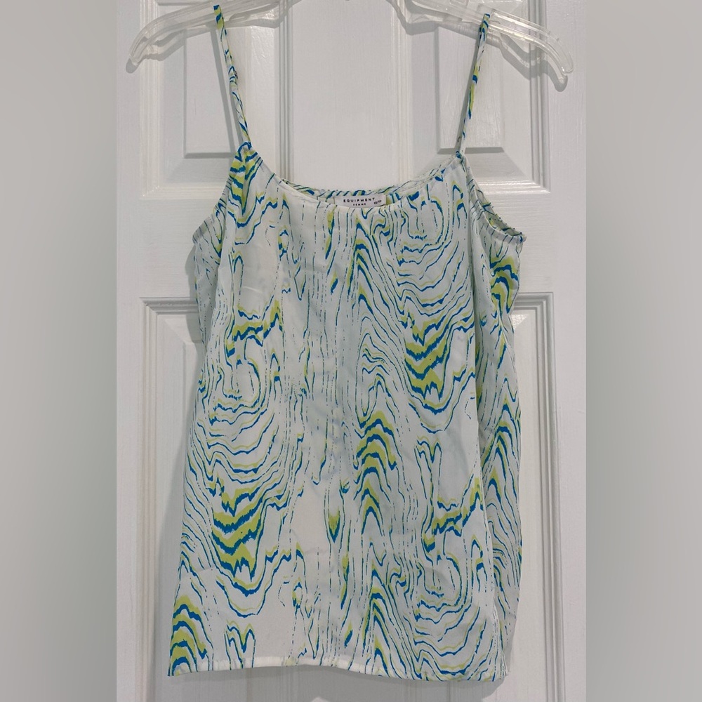 Equipment silk blouse